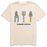 Men's Gardening Retirement Portfolio Short Sleeve Crusher Tee
