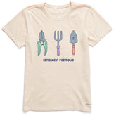 Women's Gardening Retirement Portfolio Short Sleeve Crusher Tee