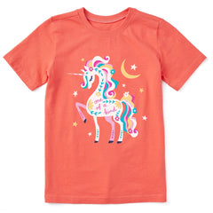 Kids One of a Kind Unicorn Short Sleeve Crusher Tee