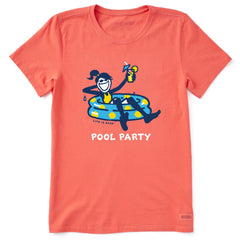 Women's Jackie Pool Party Short Sleeve Tee