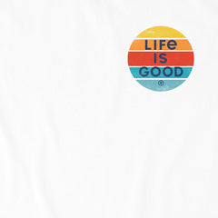 Men's LIG On The Water Sunset Canoe Short Sleeve Tee