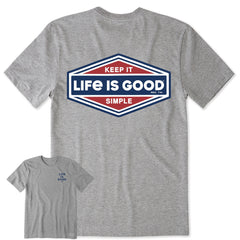 Men's LIG Keep it Simple Short Sleeve Tee