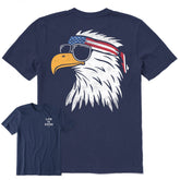 Men's Patriotic Eagle Short Sleeve Tee