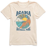 Women's Acadia Burst Short Sleeve Crusher Tee