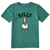 Kids Silly Goose Snow Short Sleeve Crusher Tee