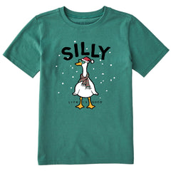 Kids Silly Goose Snow Short Sleeve Crusher Tee