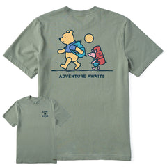 Men's Winnie & P Adventure Awaits Short Sleeve Tee