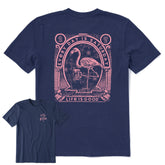Men's Saturday Flamingo Short Sleeve Tee