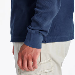 Men's Solid Thermal Henley