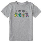Kids Grateful Leprechauns Short Sleeve Crusher Tee