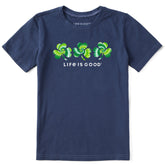 Kids 3 Tie Dye Clovers Short Sleeve Crusher Tee