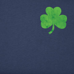 Men's Life is Good Bold Shamrock Long Sleeve Crusher Tee