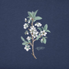 Women's Antique Plum Blossom Painting Short Sleeve Tee