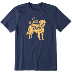 Men's As Good As Gold Short Sleeve Crusher Tee