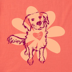 Women's Daisy Retriever Short Sleeve Crusher Tee