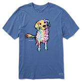 Men's Tie Dye Retriever Short Sleeve Crusher Tee