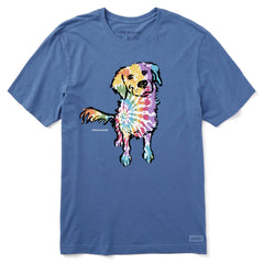 Men's Tie Dye Retriever Short Sleeve Crusher Tee