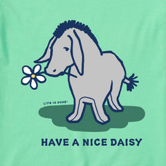 Baby E Have a Nice Daisy Short Sleeve Crusher Baby Bodysuit