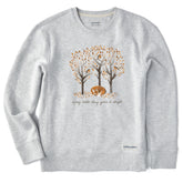 Women's Every Little Thing Fox Simply True Fleece Crew