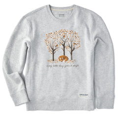 Women's Every Little Thing Fox Simply True Fleece Crew