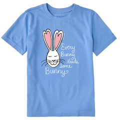 Kids Every Bunny needs Some Bunny Short Sleeve Crusher Tee