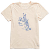 Women's Hoppy Hour Rabbit Short Sleeve Tee