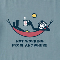 Men's Not Working Hammock Simply True Fleece Crew