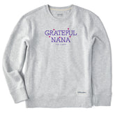 Women's Grateful Nana Simply True Fleece Crew