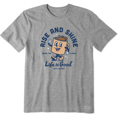 Men's Rise and Shine Coffee Short Sleeve Tee