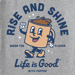 Men's Rise and Shine Coffee Short Sleeve Tee