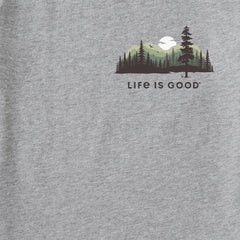 Men's Evergreen Silhouette Long Sleeve Crusher Tee