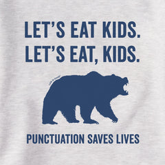 Men's Let's Eat, Kids Simply True Crew