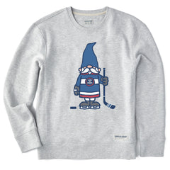 Women's Hockey Gnome Simply True Fleece Crew