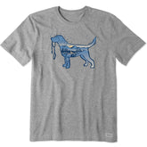 Men's Macro Micro Dogscape Short Sleeve Crusher Tee
