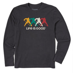 Men's Hockey Spectrum Long Sleeve Crusher Tee