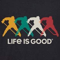 Men's Hockey Spectrum Long Sleeve Crusher Tee