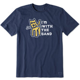 Men's Rocket With the Band Short Sleeve Tee