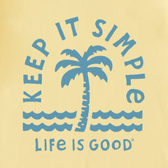 Women's Keep it Simple Palm Short Sleeve Crusher Tee