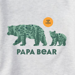 Men's Papa Bear Woods Simply True Fleece Hoodie