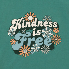 Men's Kindness is Free Daisies Short Sleeve Crusher Tee