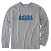 Men's Light the Way Long Sleeve Crusher Tee