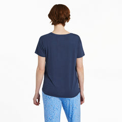 Women's Jar Bouquet Lightweight Sleep Tee