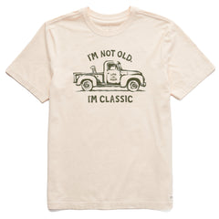 Men's Trusty Pickup and Dog Short Sleeve Crusher Tee