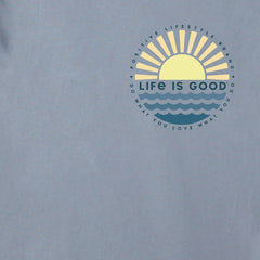 Men's Sunset on the Water Short Sleeve Crusher Tee
