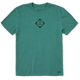 Men's LIG Diamond Short Sleeve Crusher-LITE Tee