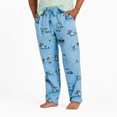 Men's Jake Summer Pattern Classic Sleep Pant