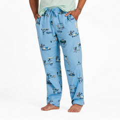 Men's Jake Summer Pattern Classic Sleep Pant
