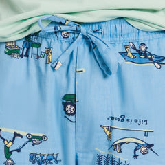 Men's Jake Summer Pattern Classic Sleep Pant