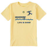 Kids Jake Dock Jump Short Sleeve Crusher Tee