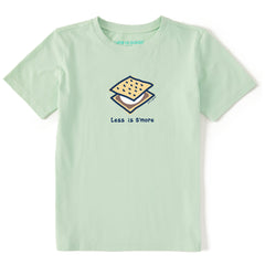 Kids Less is Smore Short Sleeve Crusher Tee